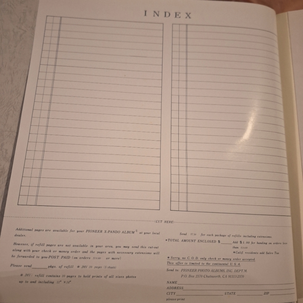 Wedding Scrapbook Photo Album XL Leather Cover Extra Large Size - Picture 10 of 16